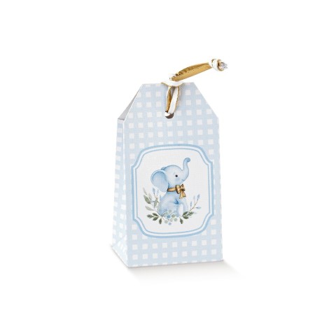 TAG 55X35X100 ELEFANTINO AZZURRO